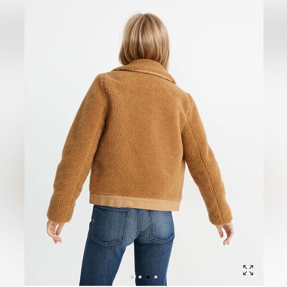 Madewell Sherpa Portland Jacket size M - Picture 2 of 10